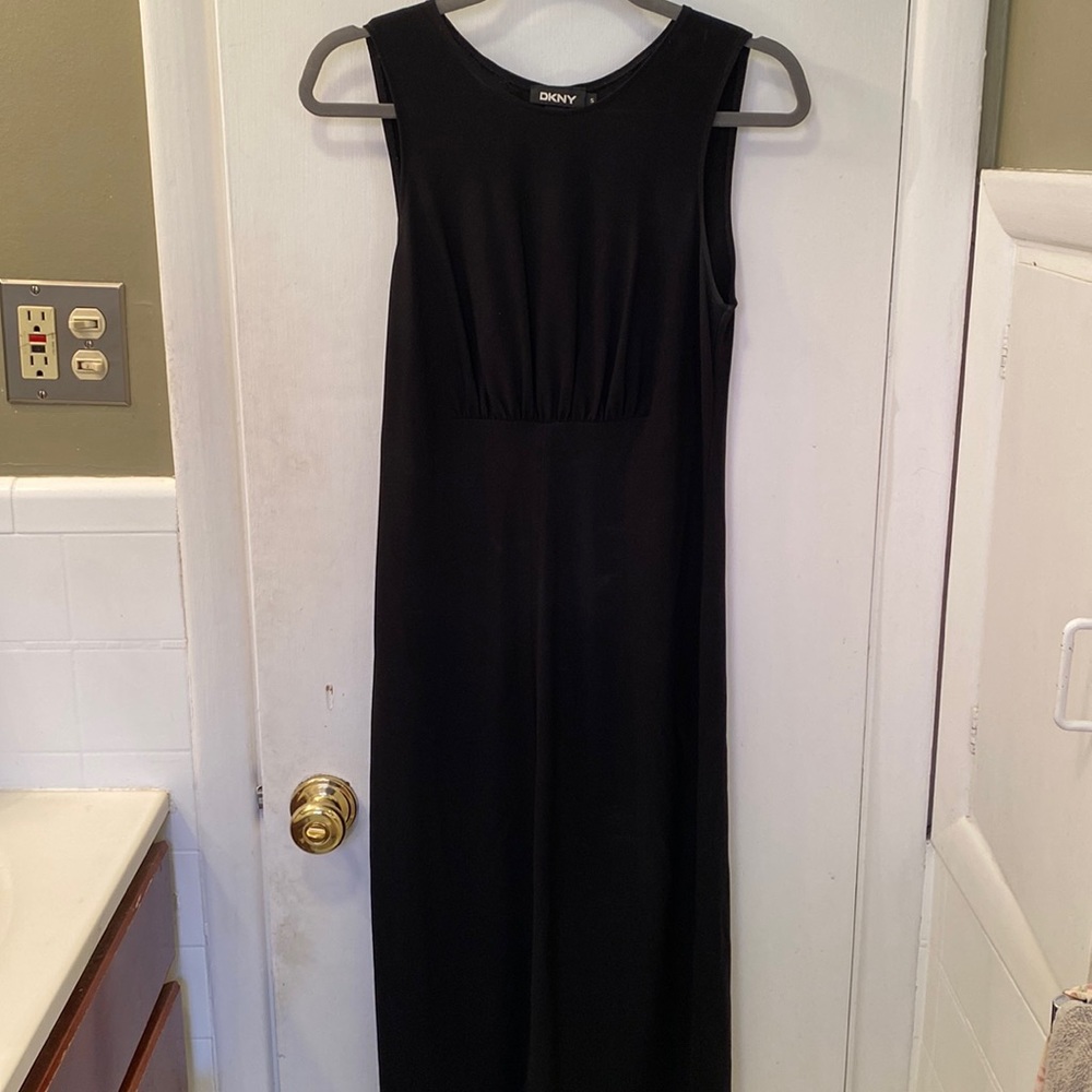 DKNY black sleeveless dress size small